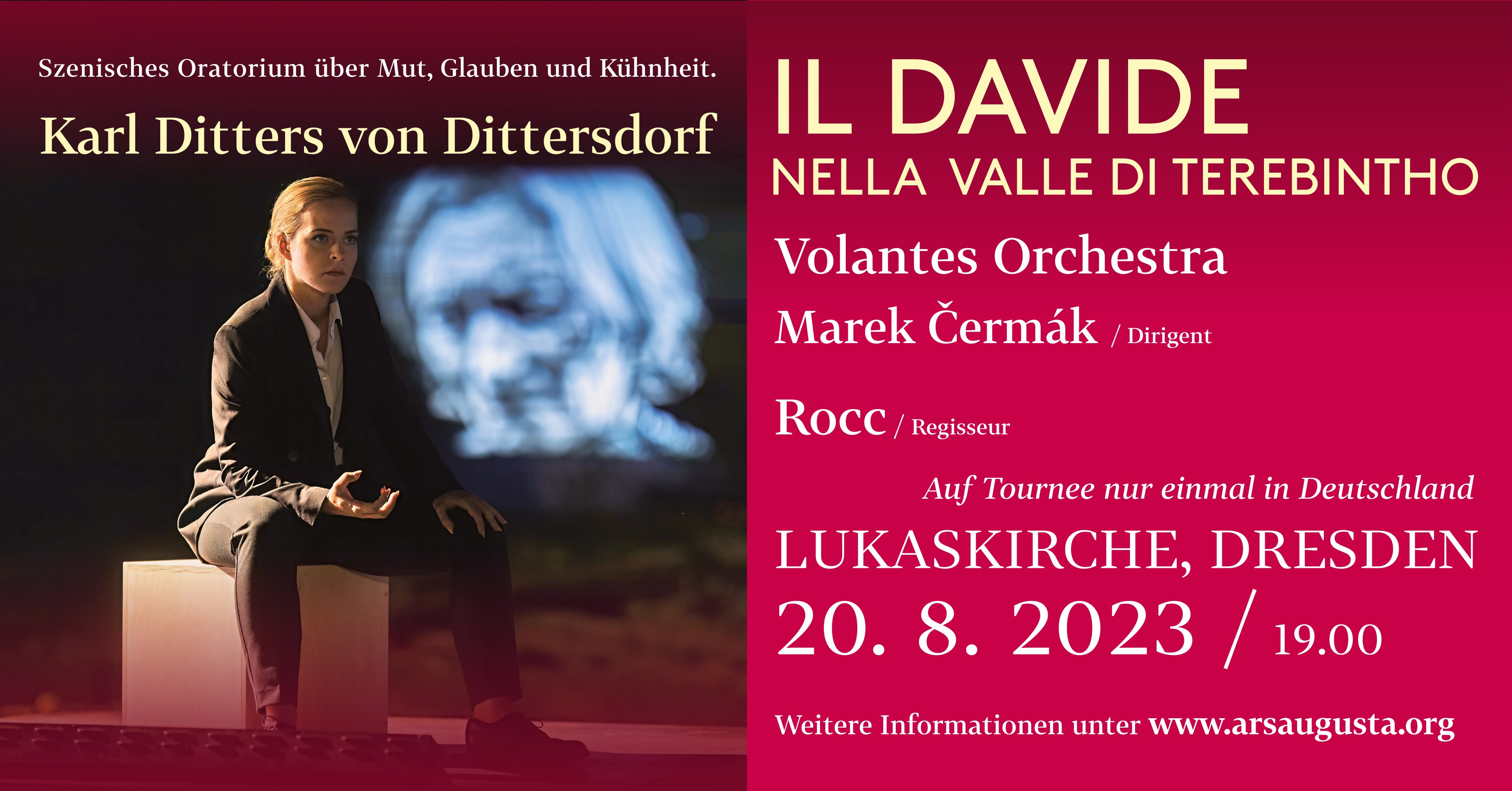 Il Davide nella Valle di Terebintho – Lukaskirche, Dresden (DE)